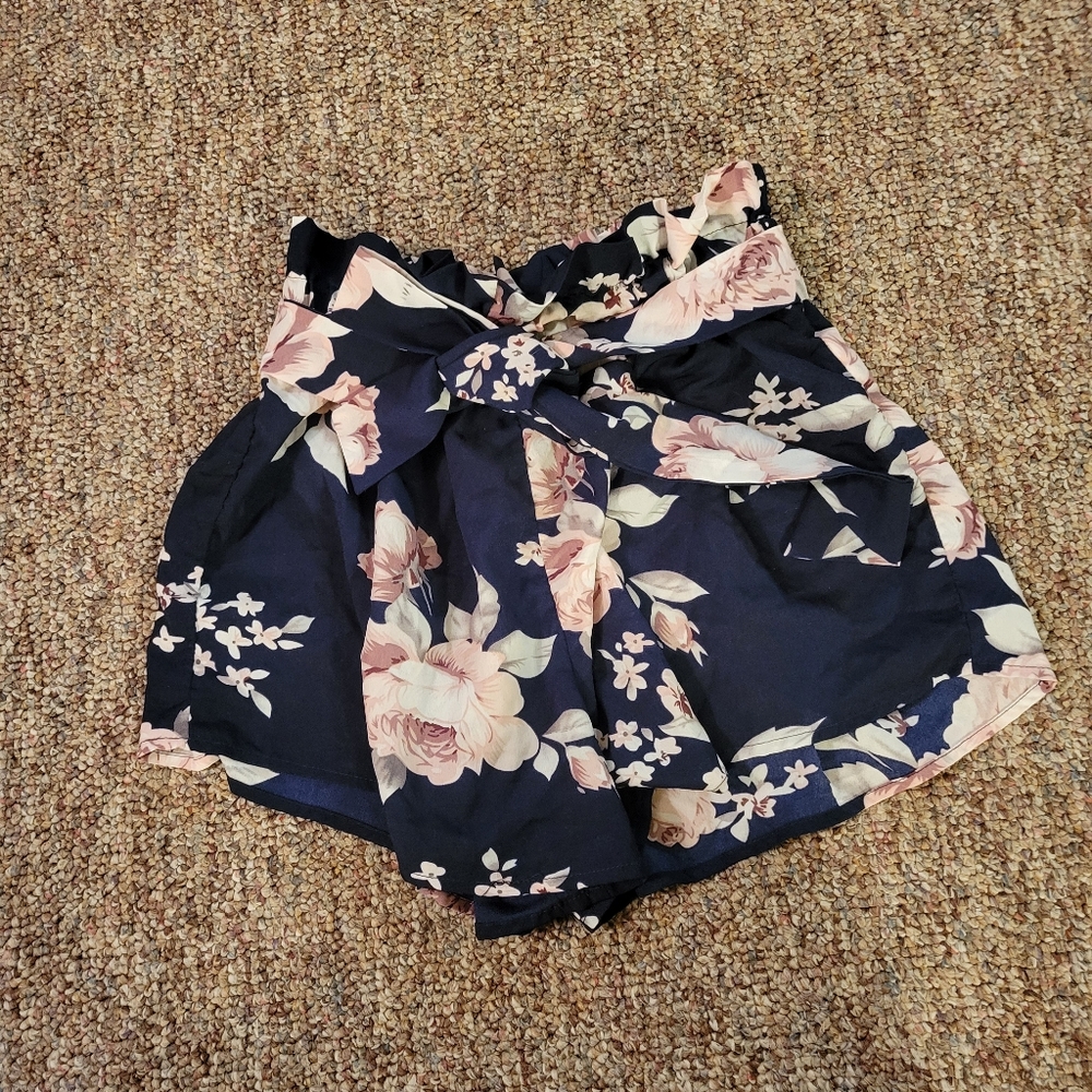 Shein Floral Shorts